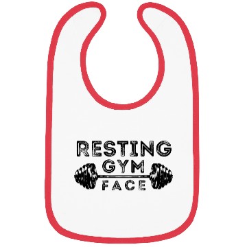 Discover Resting Gym Face - Cute sarcastic Bibs