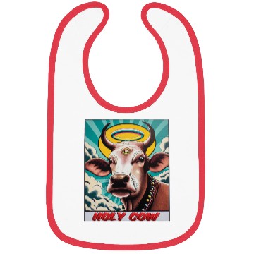Discover Holy Cow Humor Funny Comics Bibs