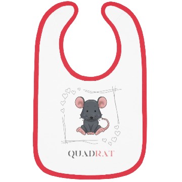 Discover QUADRAT, for rat lovers! Bibs