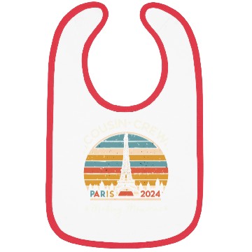 Discover Cousin Crew Paris France Making Memories 2024 Bibs