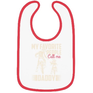 Discover My favorite people call me daddy Vintage Bibs