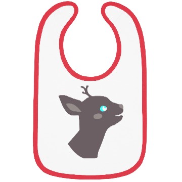Discover Fantasy Deer Like Animal Head Vector 3 Colors Bibs