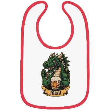 Discover Irish Dragon St Patricks Day Bibs