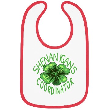 Discover Shenanigans Coordinator St Patrick Bibs