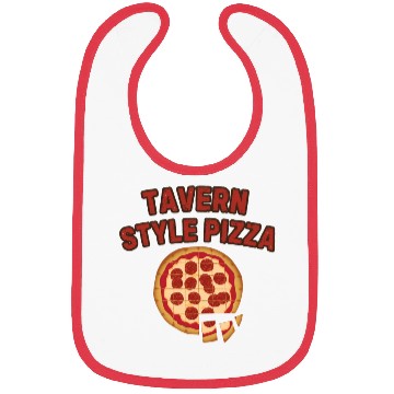 Discover Chicago Tavern Style Pizza Bibs Design