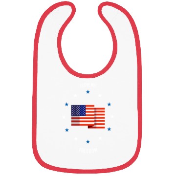 Discover I love my freedom (pd6) Bibs