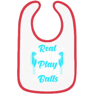 Discover Pickleball Real Men Play With Pickle Balls Bibs