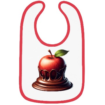 Discover Chocolate Apple Fusion Melting Design Bibs