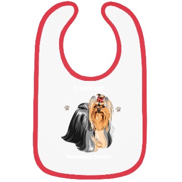 Discover Yorkshire Terrier, Dog Dad, Dog Mom, Pet Lover Bibs