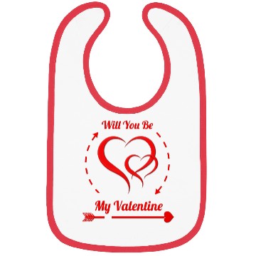 Discover Valentine's Day. Bibs