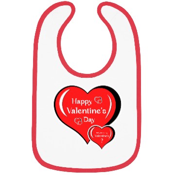 Discover Valentine's Day. Bibs