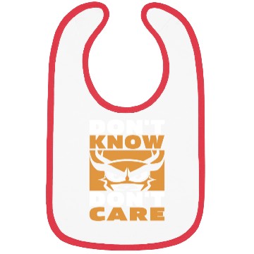 Discover Deer Funny Dont Know Dont Care Bibs