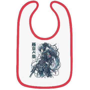Discover Cyberpunk Anime Figure Bibs