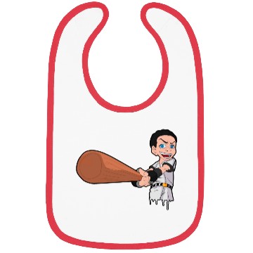 Discover Baseball Player White Man Bibs