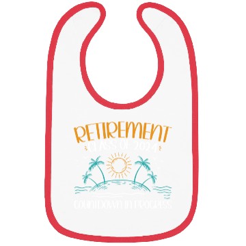 Discover 2024 Retirement Countdown Beach Bibs