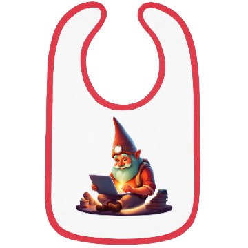 Discover A Father's Day Gnome as a tech-savvy dad Bibs
