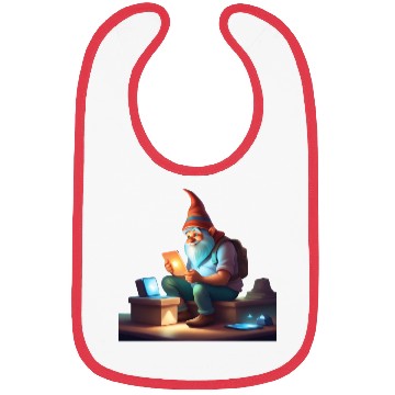 Discover A Father's Day Gnome as a tech-savvy dad Bibs
