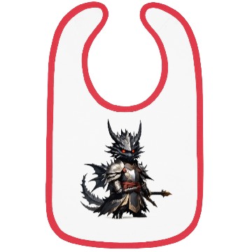 Discover Chibi dragonwarrior in Full armor Bibs