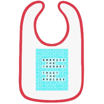 Discover Embrace The Journey Trust The Process Bibs