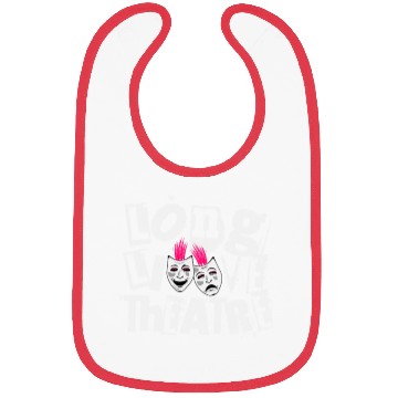 Discover Long Live Theatre Theater Punk Rock Bibs