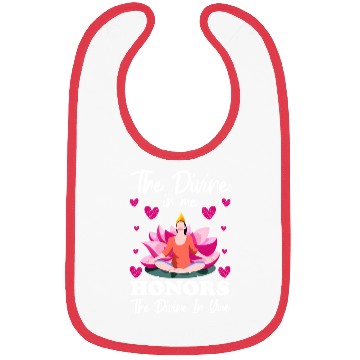 Discover Yoga Peace Spiritual Spirit Bibs