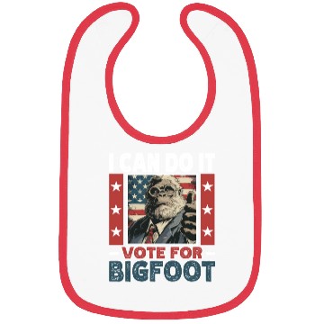Discover Presidential elections 2024 Bigfoot Bibs