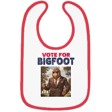 Discover Presidential elections 2024 Bigfoot Bibs