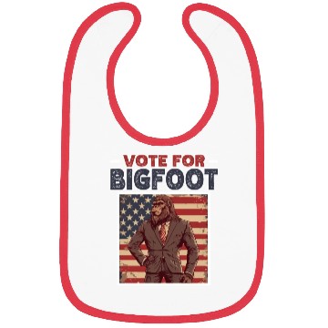 Discover Presidential elections 2024 Bigfoot Bibs