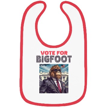 Discover Presidential elections 2024 Bigfoot Bibs