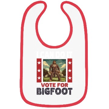 Discover Presidential elections 2024 Bigfoot Bibs