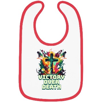 Discover VICTORY OVER DEATH Easter Design Bibs