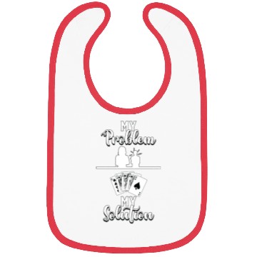 Discover Classic Blackjack My Problem My Pictogram Mom Dad Bibs