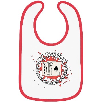 Discover Classic Blackjack My Passion My Classic Card Game Bibs