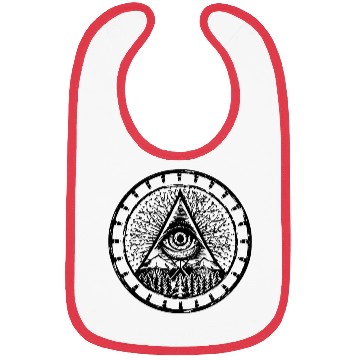 Discover Nature's Illumination: Forest Triangle Bibs