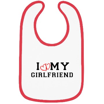 Discover I Love My Girlfriend liebe Bibs