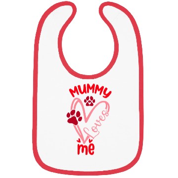 Discover Mummy loves me Bibs