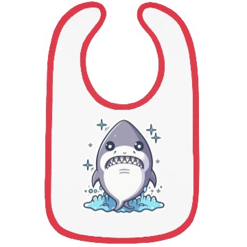 Discover Shark Lover Bibs