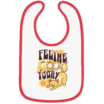 Discover feeling good cat Bibs