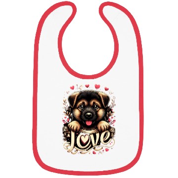 Discover German shepherd puppy Bibs