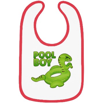 Discover Pool Boy Dinosaur Floatie Swimming Pool Bibs