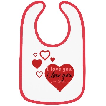 Discover I Love You too . Bibs