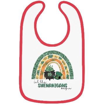 Discover Let The Shenanigans Begin Bibs