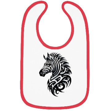 Discover Zebra's Abstract tone Bibs