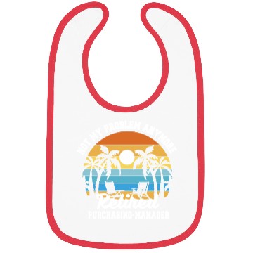 Discover Retirement gift idea Retired Purchasing manager Bibs