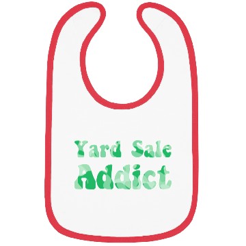 Discover Yard Sale Addict green camo Bibs