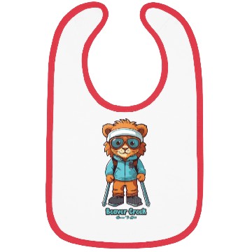Discover Cute Lion Skiing Beaver Creek Bibs