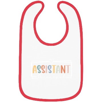 Discover Assistant Principal Teacher Bright Assistant Teach Bibs