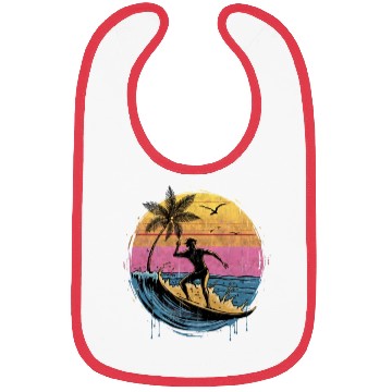 Discover Bibs featuring a beautiful surfer