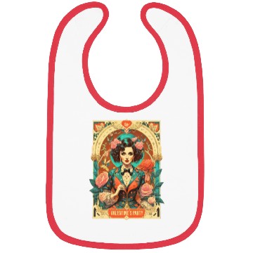 Discover Valentine's Party Bibs