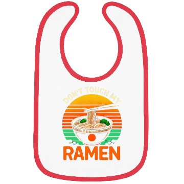 Discover Don t Touch Ramen Lover Bibs